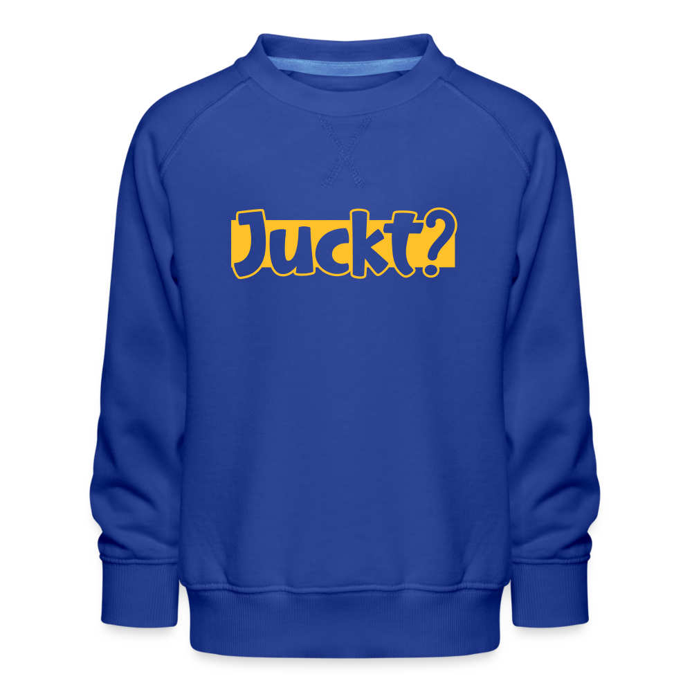 Juckt? - Kinder Premium Sweatshirt - Royalblau