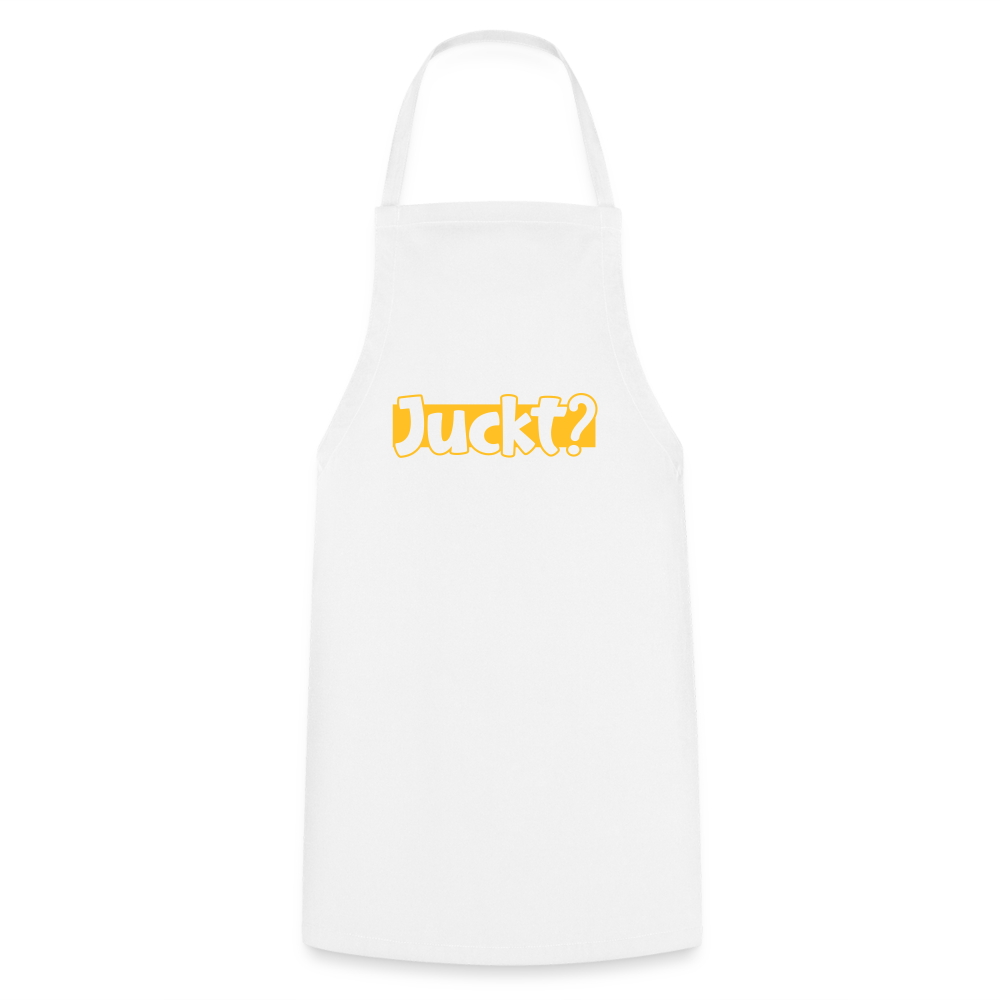 Juckt? - Kochschürze - Weiß