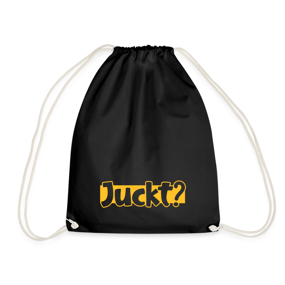 Juckt? - Turnbeutel - Schwarz