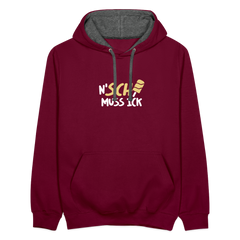 N'SCH... MUSS ICK - Kontrast Hoodie