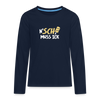 N'SCH... MUSS ICK - Teenager Langarmshirt - Navy