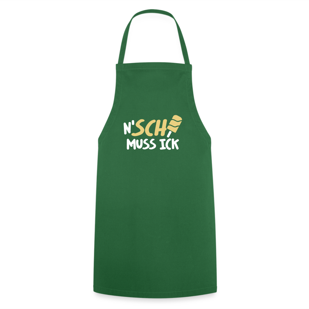 N'SCH... MUSS ICK - Kochschürze - Grün
