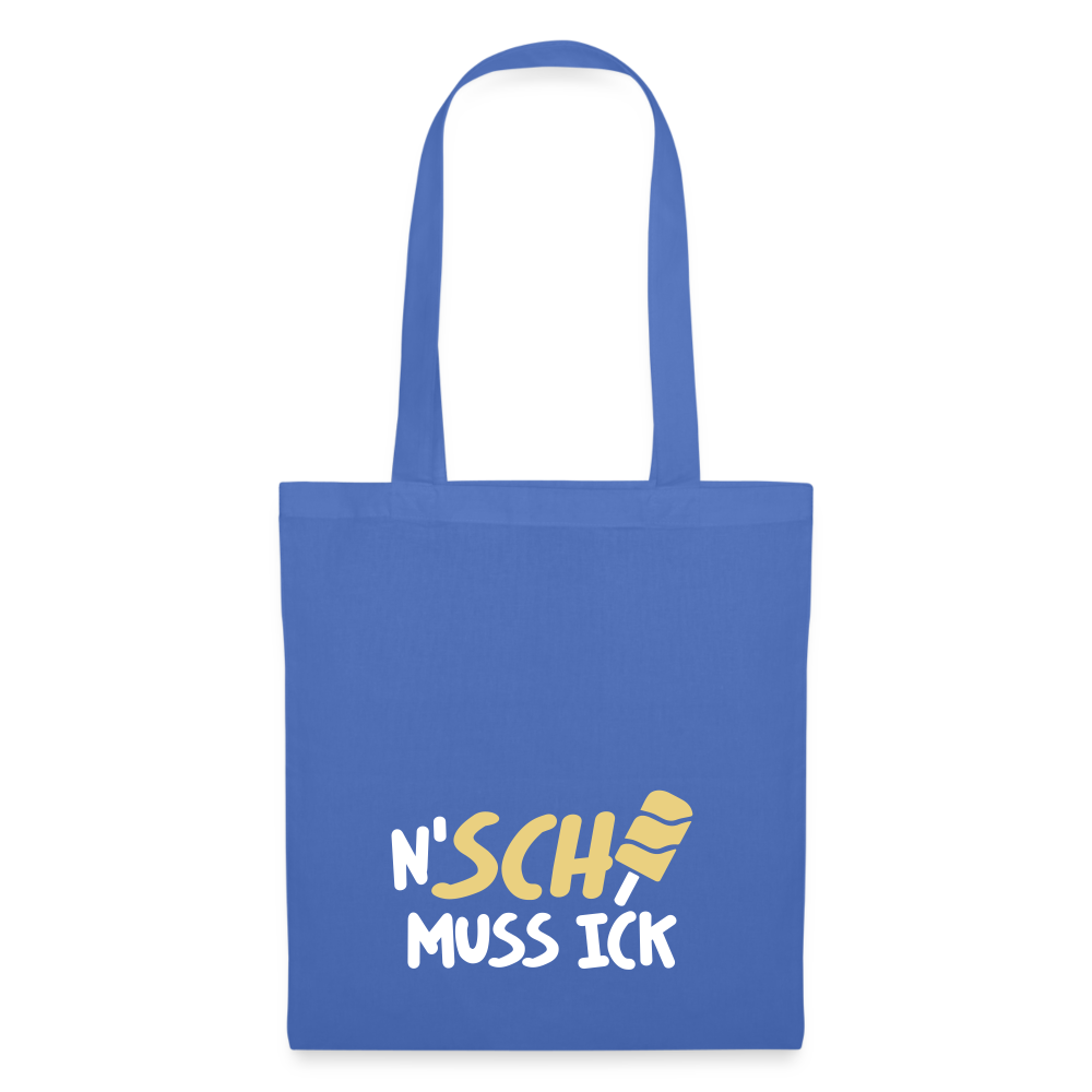 N'SCH... MUSS ICK - Stoffbeutel - Hellblau