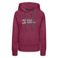 Echt jetzt? Nich du schon wieda... - Frauen Premium Hoodie
