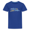 Echt jetzt? Nich du schon wieda... - Teenager Premium T-Shirt - Königsblau