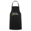 Echt jetzt? Nich du schon wieda... - Kochschürze - Schwarz