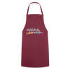 Echt jetzt? Nich du schon wieda... - Kochschürze - Bordeaux