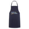 Echt jetzt? Nich du schon wieda... - Kochschürze - Navy