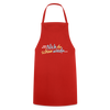 Echt jetzt? Nich du schon wieda... - Kochschürze - Rot