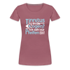 Tinnitus in de Oogen? Ick seh' nur Pfeifen hier! - Frauen Premium T-Shirt - Malve