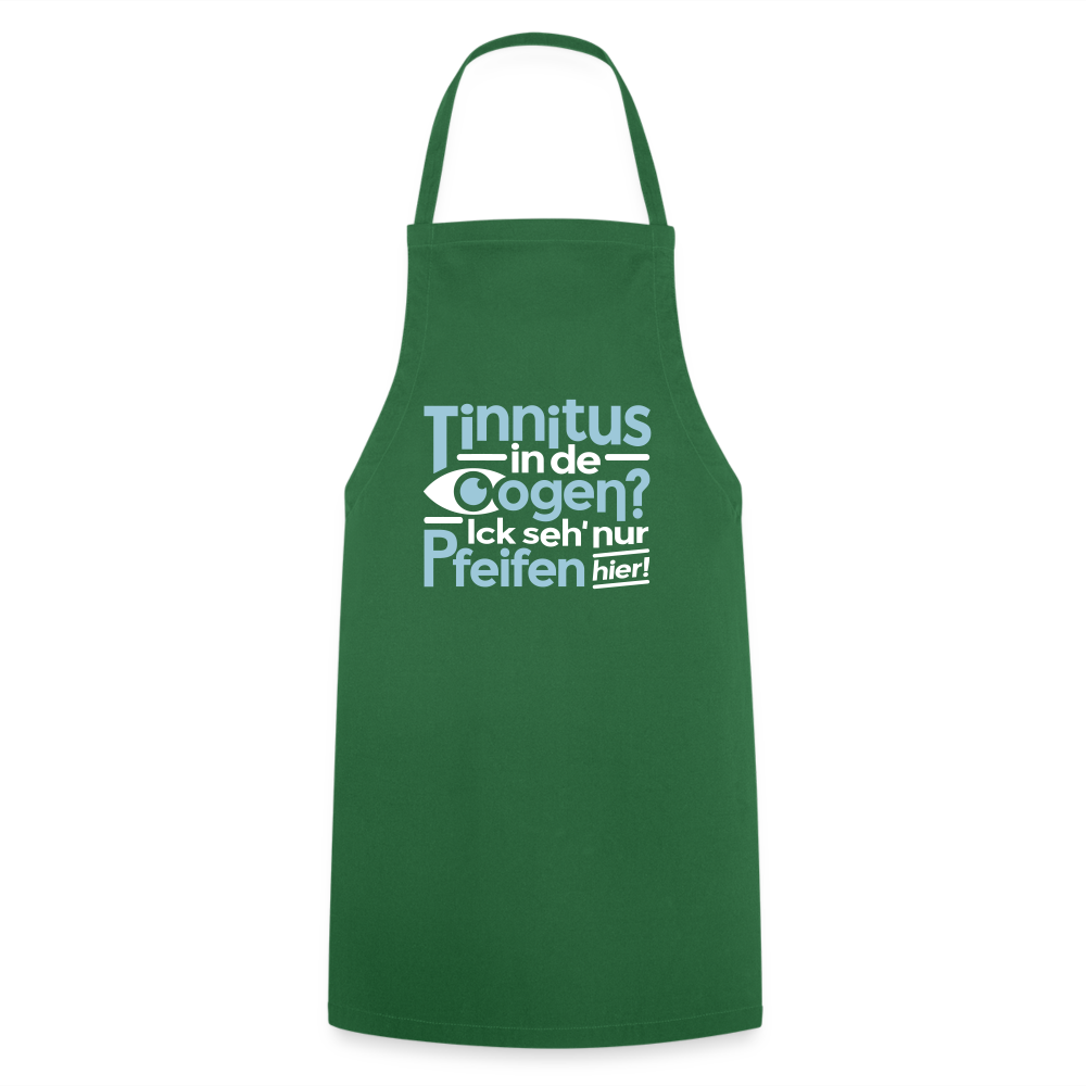 Tinnitus in de Oogen? Ick seh' nur Pfeifen hier! - Kochschürze - Grün