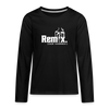 Remix. - Teenager Langarmshirt - Schwarz