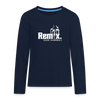 Remix. - Teenager Langarmshirt - Navy