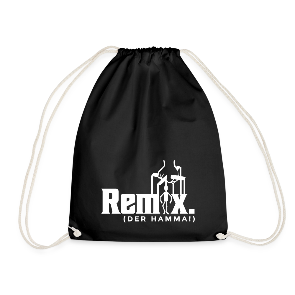 Remix. - Turnbeutel - Schwarz