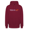 Schnauze voll? Dann halt sie mal! - Unisex Hoodie - Bordeaux
