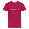 Schnauze voll? Dann halt sie mal! - Teenager Premium T-Shirt - dunkles Pink