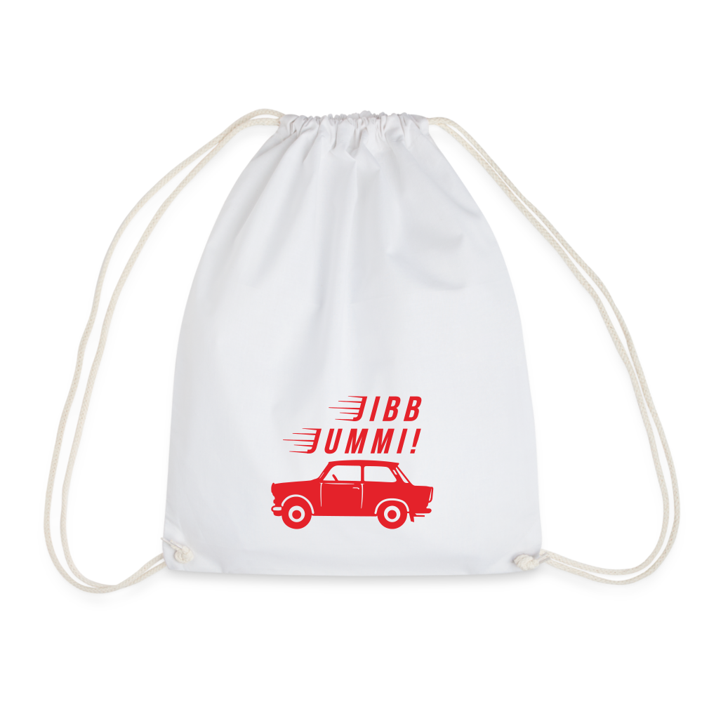 Jibb Jummi - Turnbeutel - Weiß