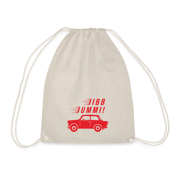 Jibb Jummi - Turnbeutel - Natur