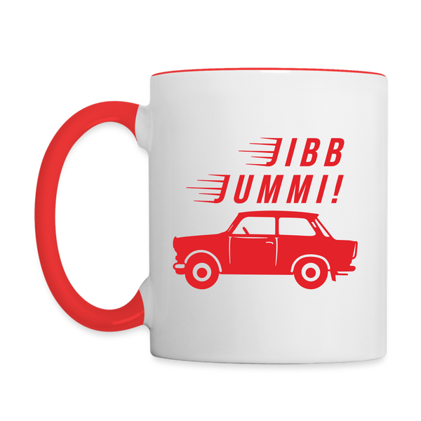 Jibb Jummi - Tasse zweifarbig