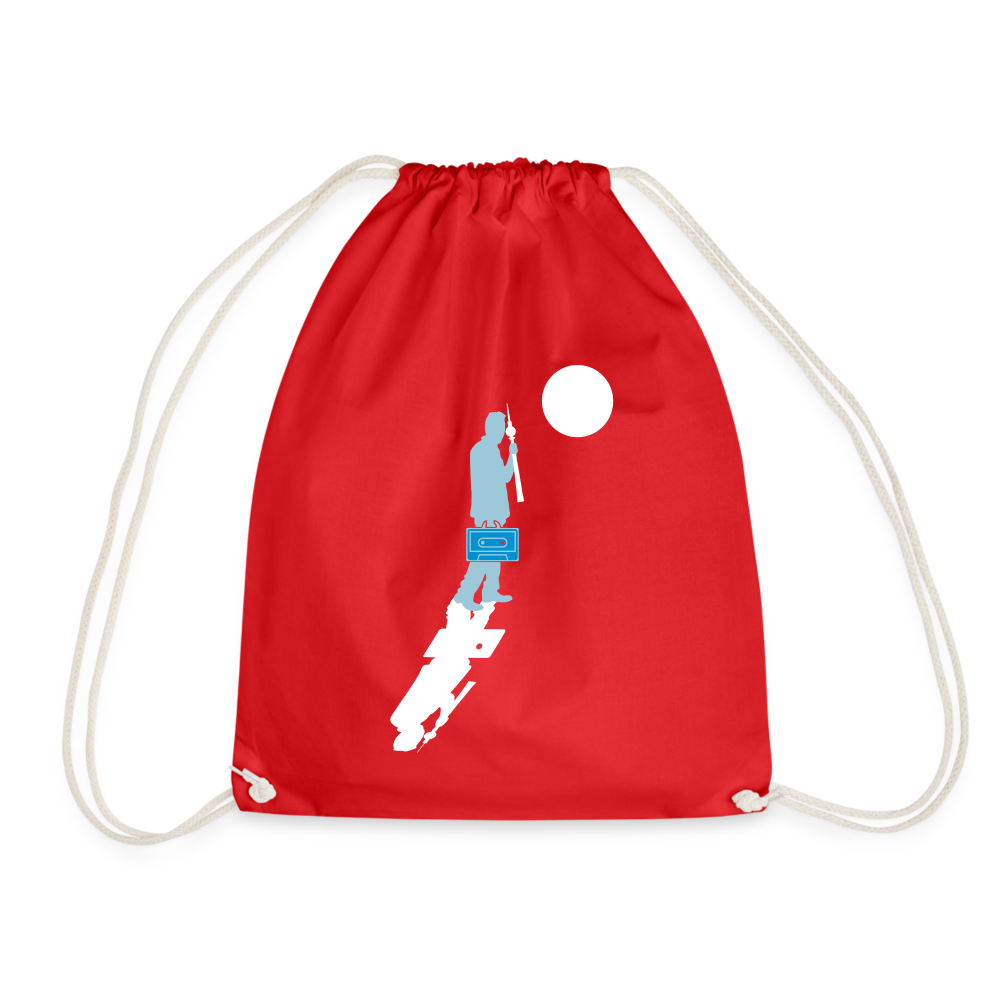 Unterwegs in Berlin - Turnbeutel - Rot
