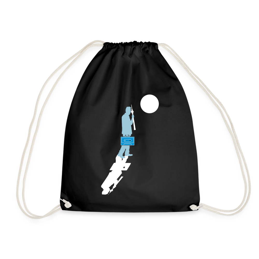 Unterwegs in Berlin - Turnbeutel - Schwarz