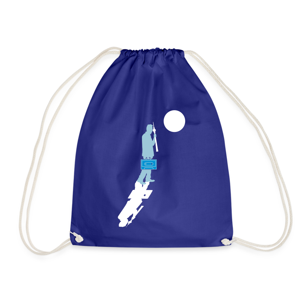 Unterwegs in Berlin - Turnbeutel - Königsblau