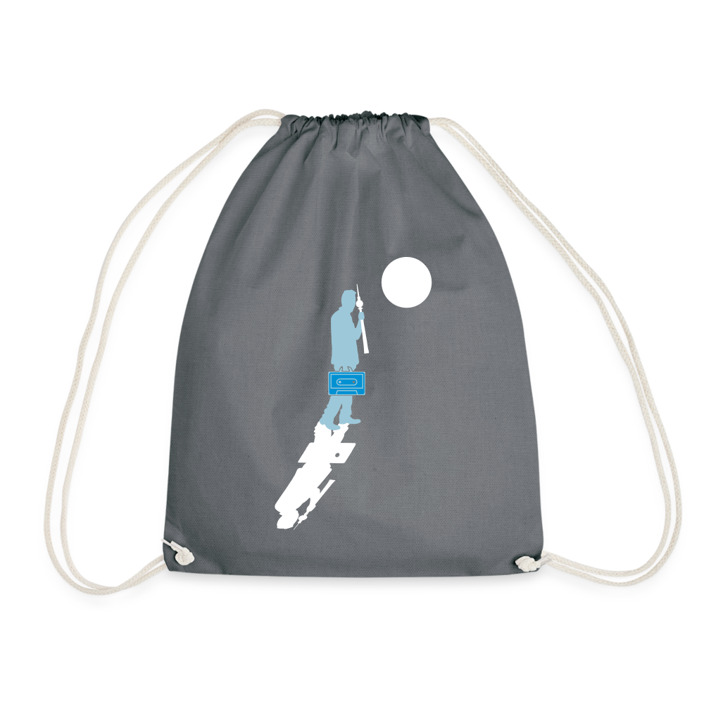 Unterwegs in Berlin - Turnbeutel - Grau