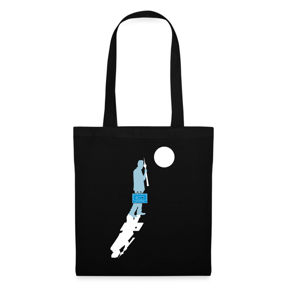 Unterwegs in Berlin - Stoffbeutel - Schwarz