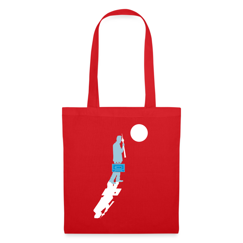 Unterwegs in Berlin - Stoffbeutel - Rot