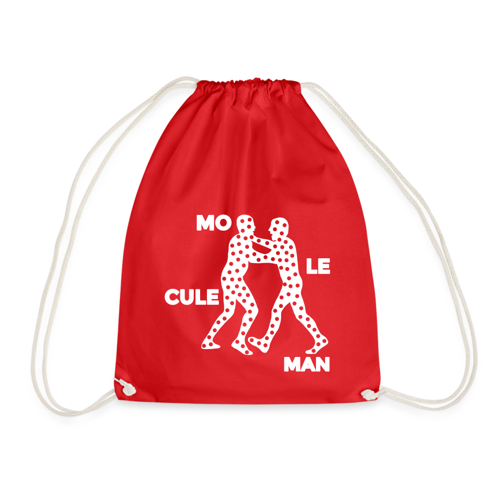 Mo le cule Man - Turnbeutel - Rot