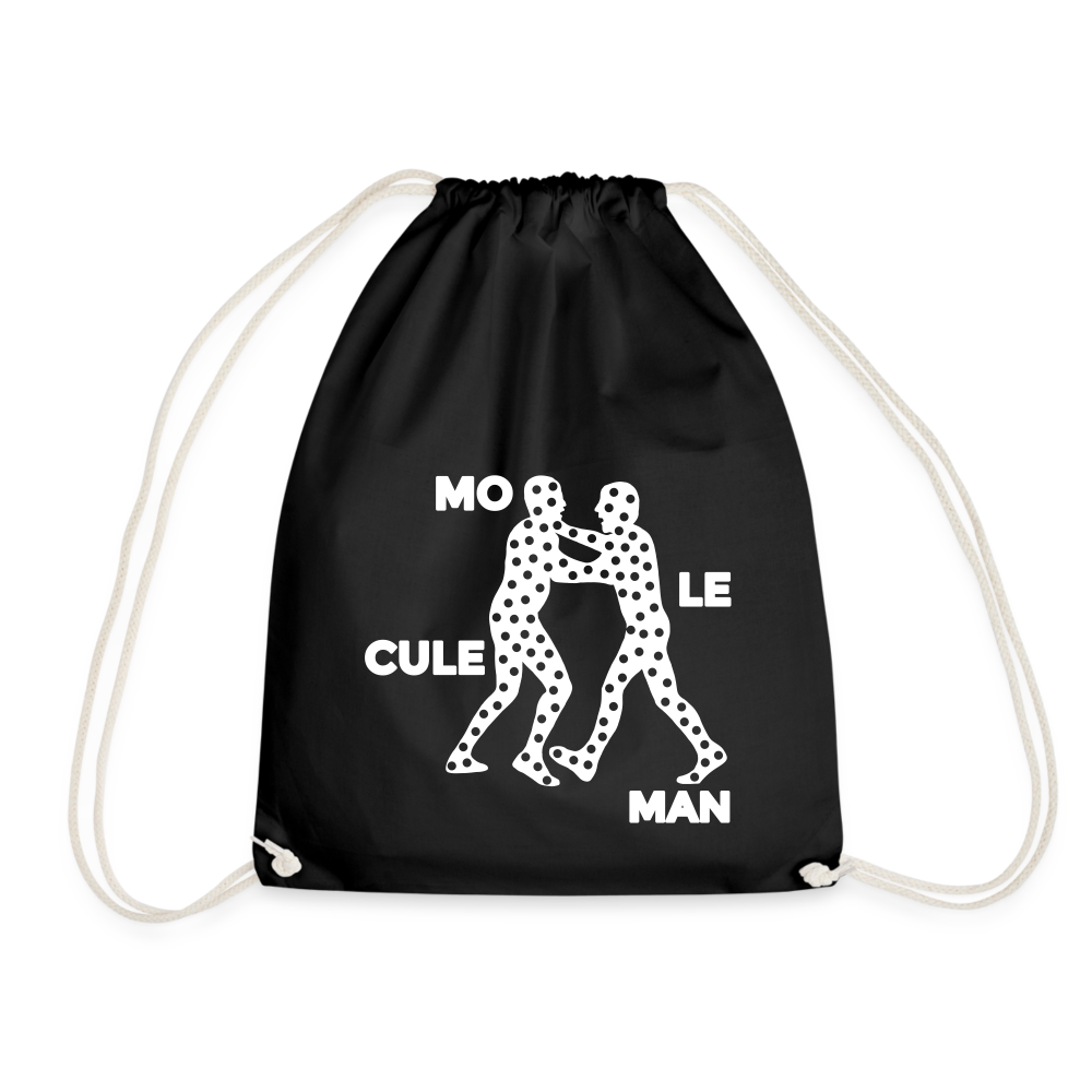 Mo le cule Man - Turnbeutel - Schwarz