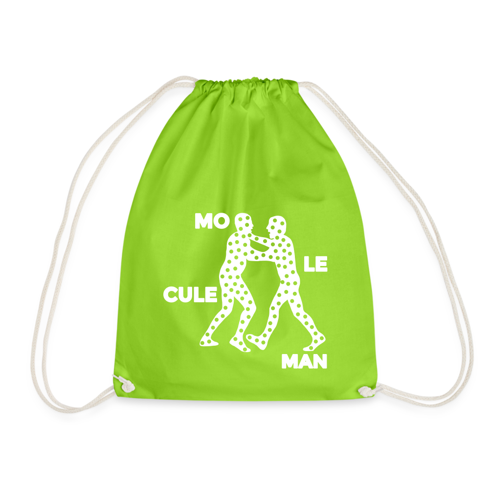 Mo le cule Man - Turnbeutel - Neongrün