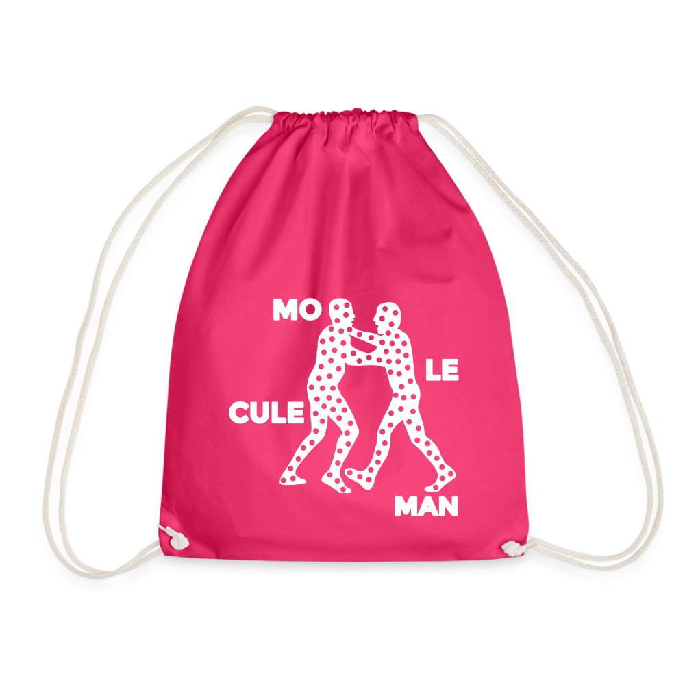 Mo le cule Man - Turnbeutel - Fuchsia