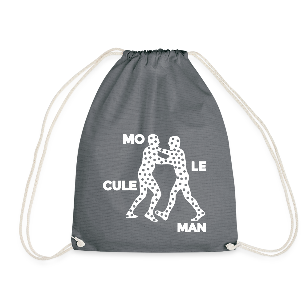 Mo le cule Man - Turnbeutel - Grau