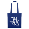 Mo le cule Man - Stoffbeutel - Royalblau