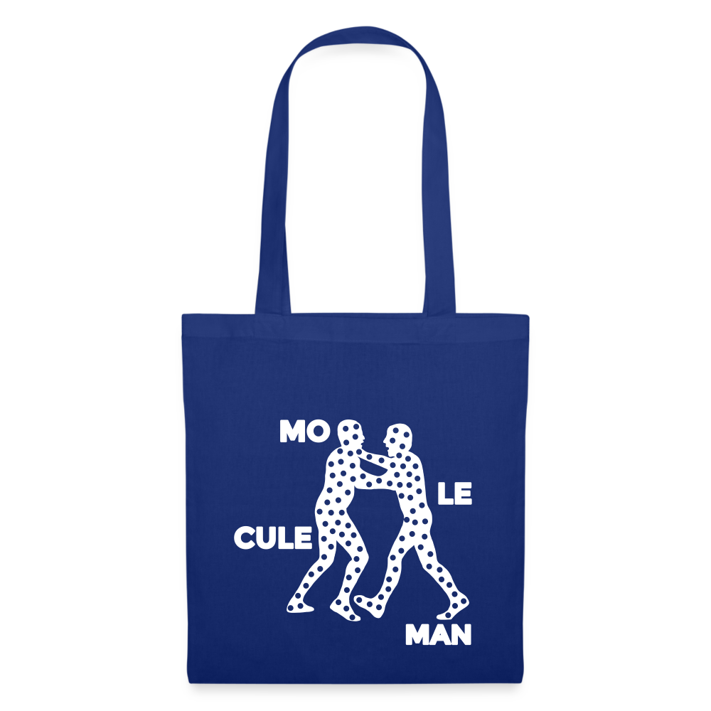 Mo le cule Man - Stoffbeutel - Royalblau