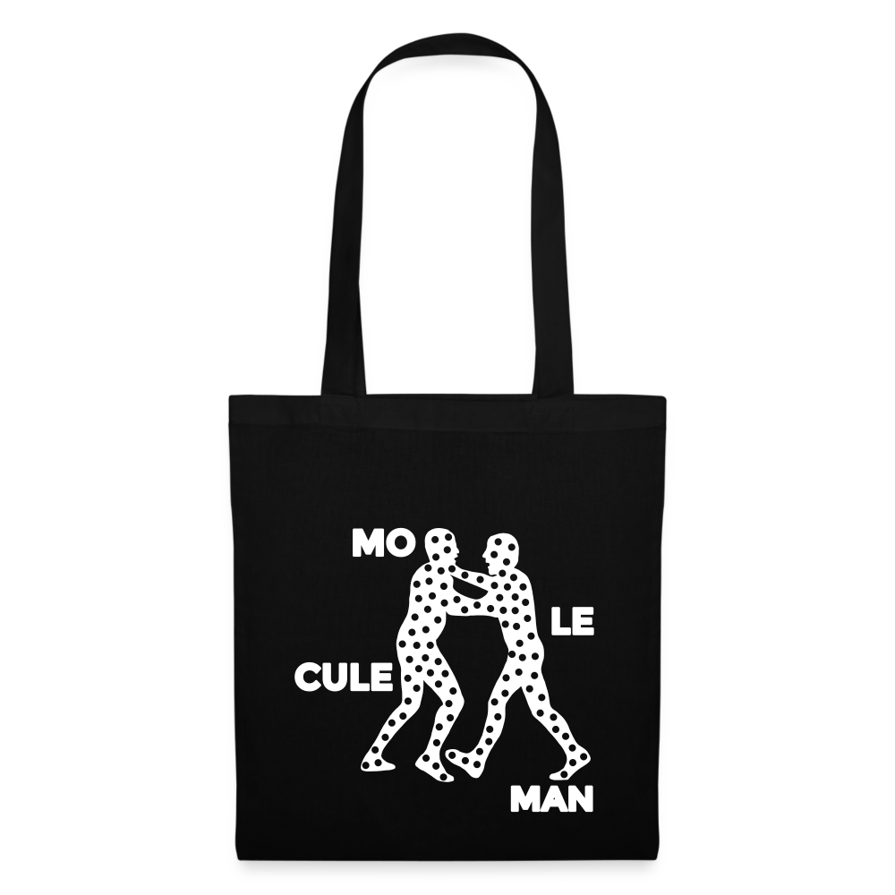 Mo le cule Man - Stoffbeutel - Schwarz