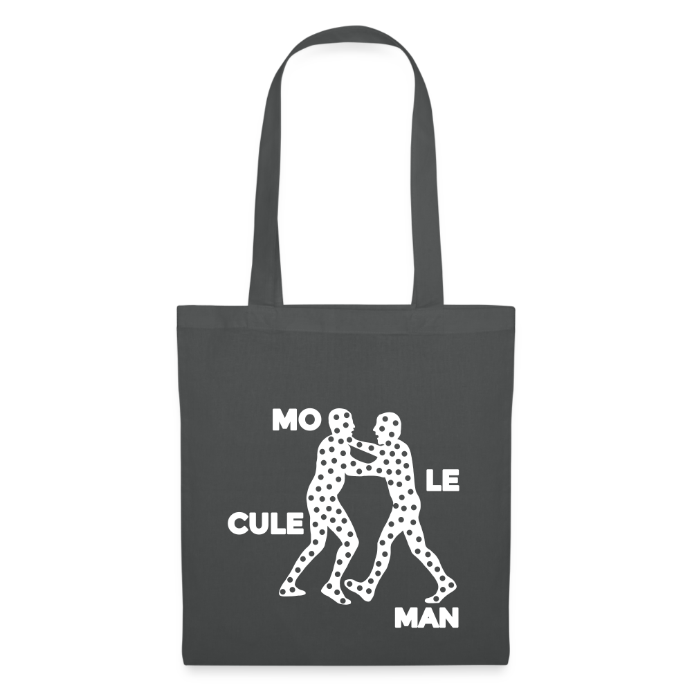 Mo le cule Man - Stoffbeutel - Graphite