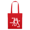 Mo le cule Man - Stoffbeutel - Rot