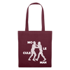 Mo le cule Man - Stoffbeutel - Burgunderrot