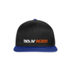 Tach, Ihr Fatzkes! - Snapback Cap - Schwarz/Königsblau