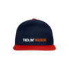 Tach, Ihr Fatzkes! - Snapback Cap - Navy/Rot