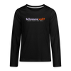 Schnauze voll? Dann halt sie mal! - Teenager Langarmshirt - Schwarz