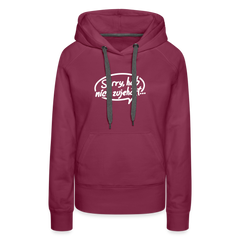 sorry, hab nich zujehört... - Frauen Premium Hoodie