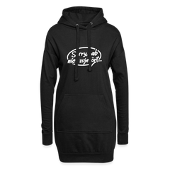 sorry, hab nich zujehört... - Hoodie-Kleid