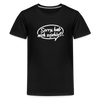 sorry, hab nich zujehört... - Teenager Premium T-Shirt - Schwarz