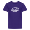 sorry, hab nich zujehört... - Teenager Premium T-Shirt - Lila