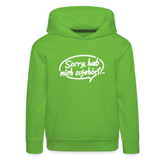 sorry, hab nich zujehört... - Kinder Premium Hoodie