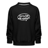 sorry, hab nich zujehört... - Kinder Premium Sweatshirt - Schwarz