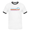 Berlin, Germany - Männer Ringer T-Shirt - Weiß/Schwarz